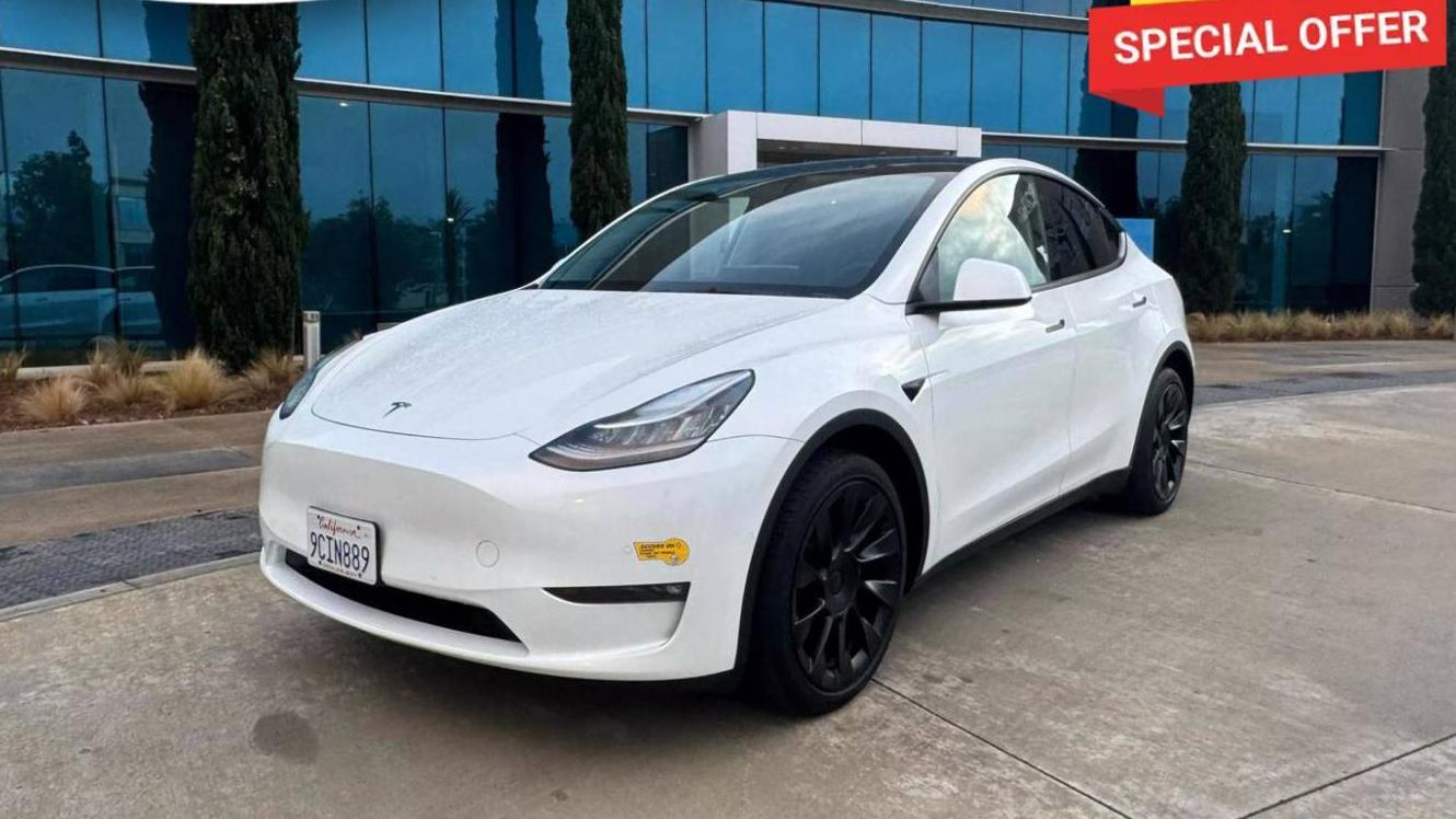 TESLA MODEL Y 2022 7SAYGDEE2NF387799 image